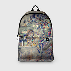Рюкзак Fallout - city, цвет: 3D-принт — фото 2