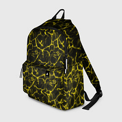 Рюкзак Yellow Ripple Желтая Рябь, цвет: 3D-принт