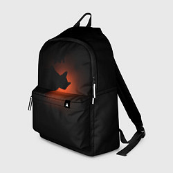 Рюкзак Кошка и закат, цвет: 3D-принт