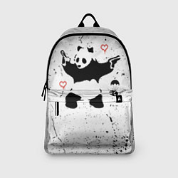 Рюкзак BANKSY БЭНКСИ панда, цвет: 3D-принт — фото 2