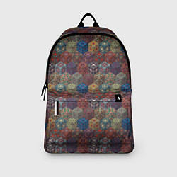 Рюкзак Разноцветные Кубические Узоры, цвет: 3D-принт — фото 2