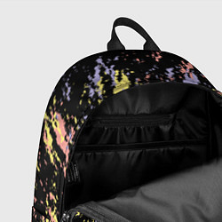 Рюкзак Цветная абстракция брызгами, цвет: 3D-принт — фото 2