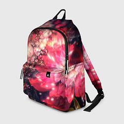 Рюкзак Нежные цветы и блестки
