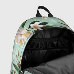 Рюкзак Цветы Мятный Сад, цвет: 3D-принт — фото 2