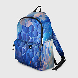 Рюкзак Blue scales, цвет: 3D-принт