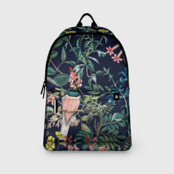 Рюкзак Цветы и Розовые Птицы В Саду, цвет: 3D-принт — фото 2