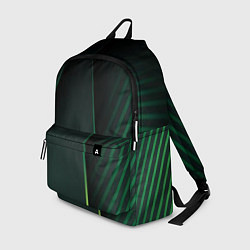 Рюкзак Зеленые 3D полосы со свечением