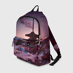 Рюкзак Цветение сакуры в Японии, цвет: 3D-принт