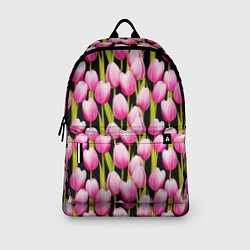 Рюкзак Цветы Розовые Тюльпаны, цвет: 3D-принт — фото 2