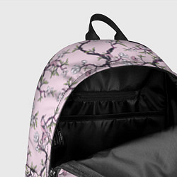 Рюкзак Цветы Сакуры и Птицы На Ветках, цвет: 3D-принт — фото 2