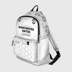 Рюкзак Manchester United Champions Униформа, цвет: 3D-принт
