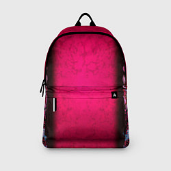 Рюкзак Розовый в цветах, цвет: 3D-принт — фото 2