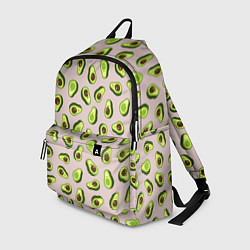 Рюкзак Авокадо, текстильный паттерн, цвет: 3D-принт