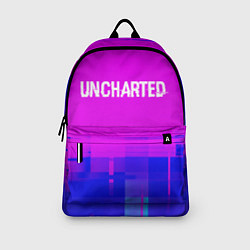 Рюкзак Uncharted Glitch Text Effect, цвет: 3D-принт — фото 2