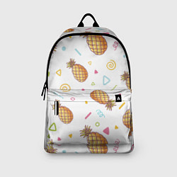 Рюкзак Геометрические Фигуры и Ананасы, цвет: 3D-принт — фото 2