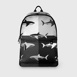 Рюкзак Стая акул - pattern, цвет: 3D-принт — фото 2