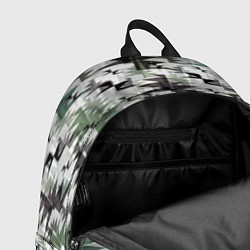Рюкзак Абстрактный камуфляжный светлый, цвет: 3D-принт — фото 2