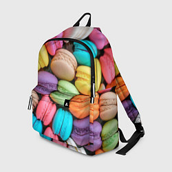 Рюкзак Цветные Макаруны, цвет: 3D-принт