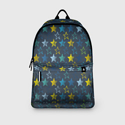 Рюкзак Парад звезд на синем фоне, цвет: 3D-принт — фото 2