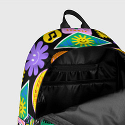 Рюкзак Летние наклейки pop-art паттерн, цвет: 3D-принт — фото 2