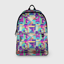 Рюкзак Геометрия абстрактный паттерн, цвет: 3D-принт — фото 2