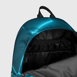 Рюкзак Ледяные неоновые геометрические плиты, цвет: 3D-принт — фото 2