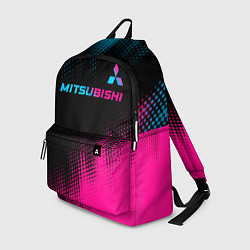 Рюкзак Mitsubishi - neon gradient: символ сверху