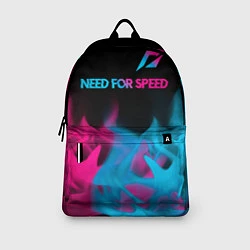 Рюкзак Need for Speed - neon gradient: символ сверху, цвет: 3D-принт — фото 2