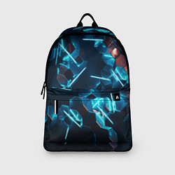 Рюкзак Неоновая змейка, цвет: 3D-принт — фото 2