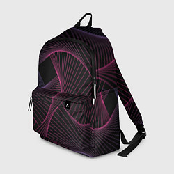 Рюкзак Неоновые волны градиент, цвет: 3D-принт