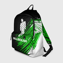 Рюкзак Billie eilish - краска, цвет: 3D-принт