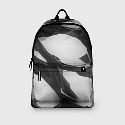 Рюкзак Осколки кристалла, тёмная абстракция, цвет: 3D-принт — фото 2