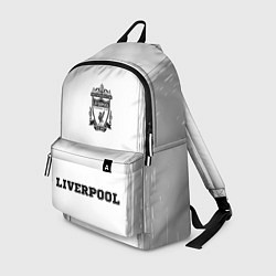Рюкзак Liverpool sport на светлом фоне: символ, надпись, цвет: 3D-принт
