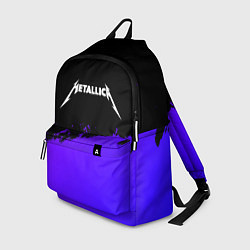 Рюкзак Metallica purple grunge, цвет: 3D-принт