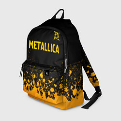 Рюкзак Metallica - gold gradient: символ сверху