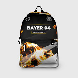 Рюкзак Bayer 04 legendary sport fire, цвет: 3D-принт — фото 2