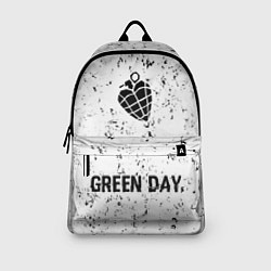 Рюкзак Green Day glitch на светлом фоне: символ, надпись, цвет: 3D-принт — фото 2