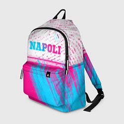 Рюкзак Napoli neon gradient style: символ сверху, цвет: 3D-принт