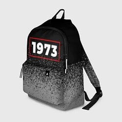 Рюкзак 1973 - в красной рамке на темном, цвет: 3D-принт