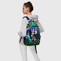 Рюкзак Sonic - hedgehog - video game, цвет: 3D-принт — фото 2