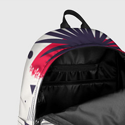 Рюкзак Треугольники и пальмы, цвет: 3D-принт — фото 2