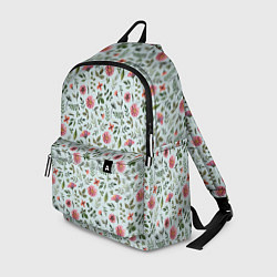 Рюкзак Мятно-цветочный, цвет: 3D-принт
