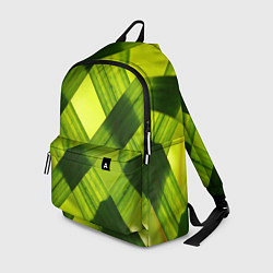 Рюкзак Узор из натуральной травы, цвет: 3D-принт