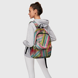 Рюкзак Мармеладная лента, цвет: 3D-принт — фото 2