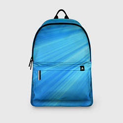Рюкзак Бирюзовые солнечные лучи, цвет: 3D-принт — фото 2