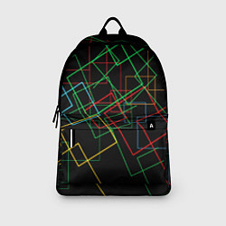 Рюкзак Разноцветные квадраты, цвет: 3D-принт — фото 2