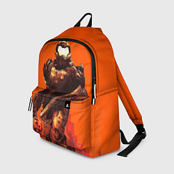 Рюкзак Думгай с головой - Doom, цвет: 3D-принт