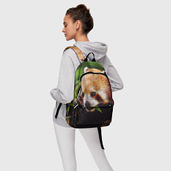 Рюкзак Красная милая панда, цвет: 3D-принт — фото 2