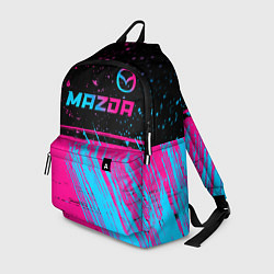 Рюкзак Mazda - neon gradient: символ сверху