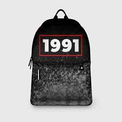 Рюкзак 1991 - в красной рамке на темном, цвет: 3D-принт — фото 2